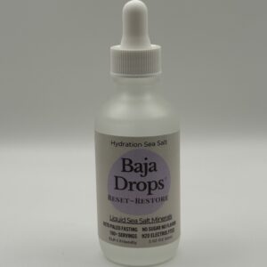Baja Sea Salt Drops – Ultra-Concentrated Liquid Electrolyte & Trace Mineral Drops (2 oz)